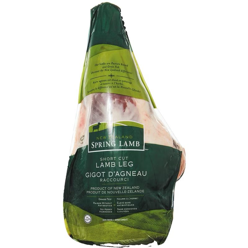 Frozen Spring lamb legs